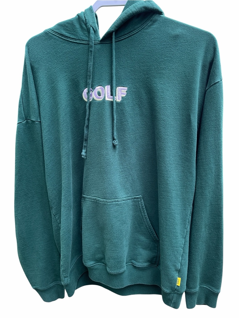 Golf Wang Forest Green Embroidered Logo Hoodie Size L